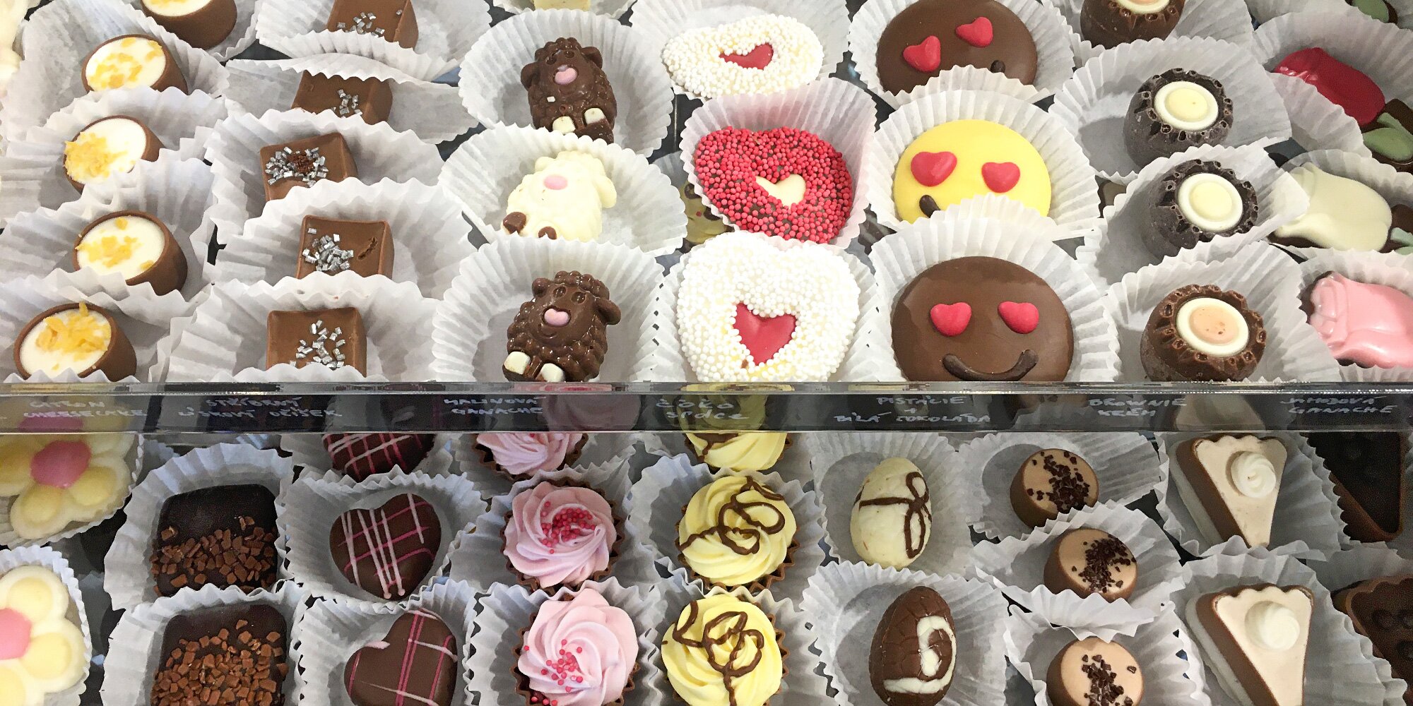 816 ručně dělaných pralinek z Belgie dle výběru Slevomat.cz