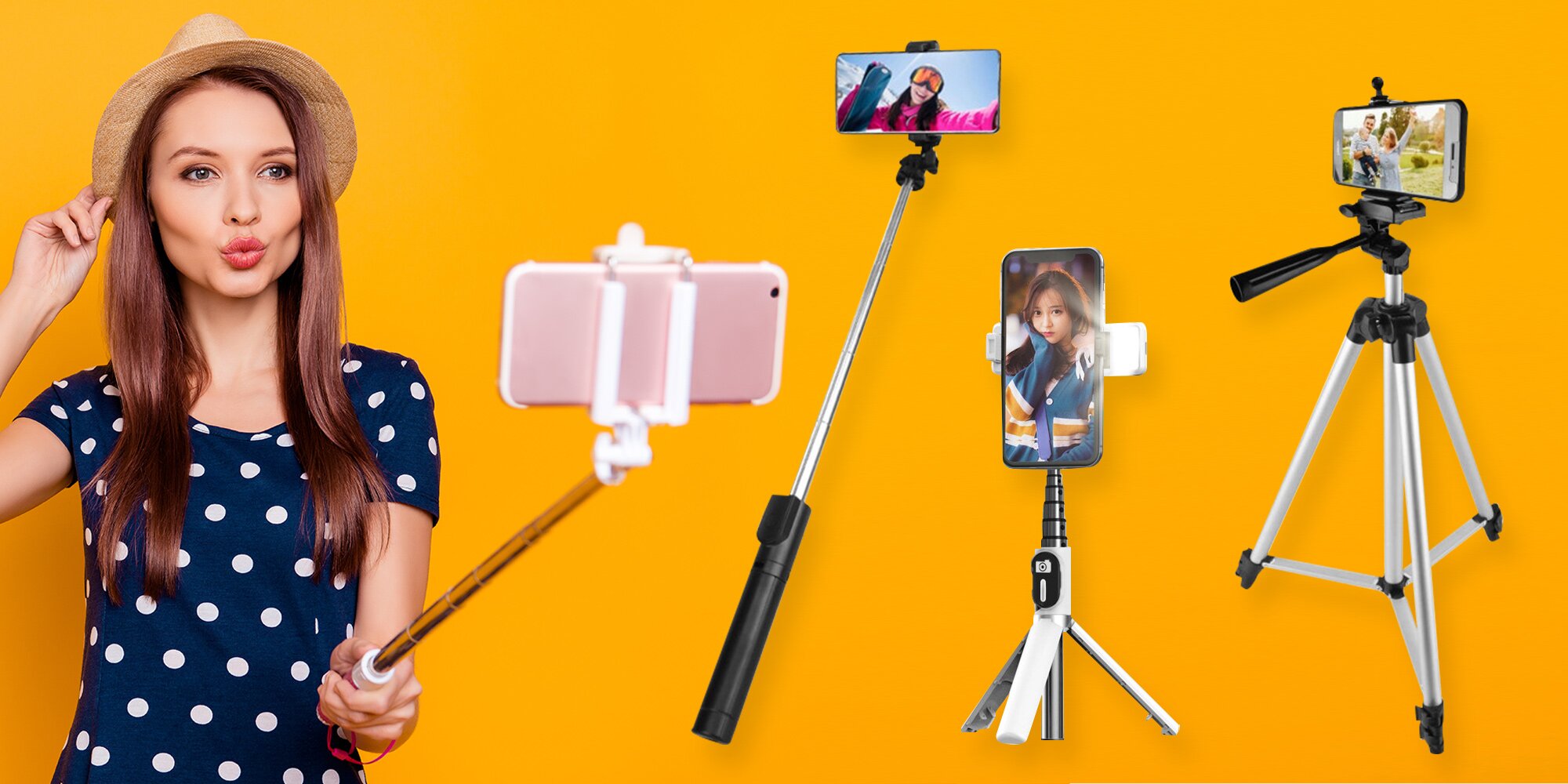Stativ I Selfie Tyče Teleskopické či S Bluetooth Slevomatcz