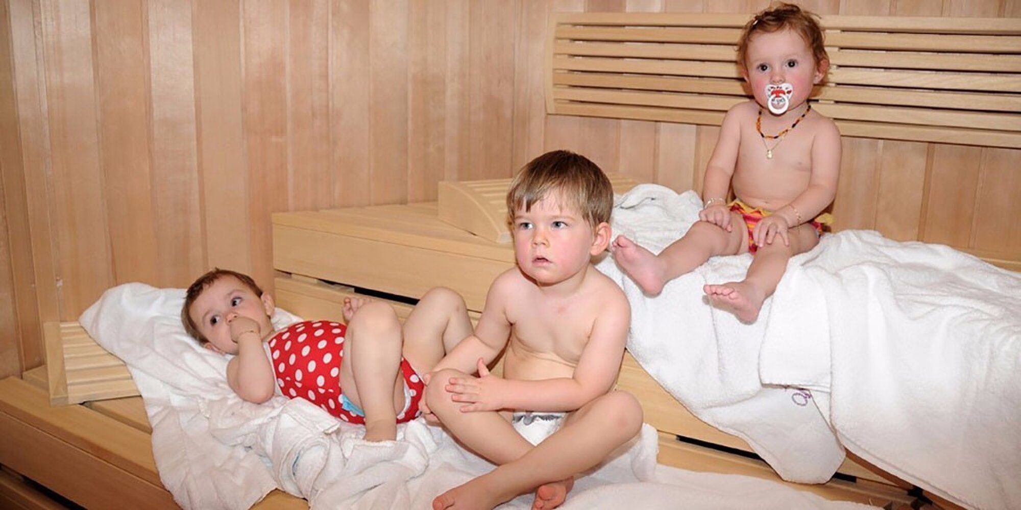 Фото детей в бане