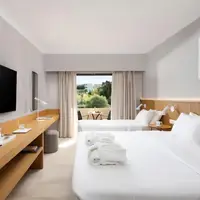 Dvolůžkový pokoj, výhled zahrada (22 m²)