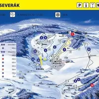 Skiareál Severák