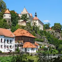 Město a zámek Bechyně