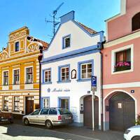 Městské domy v historickém centru Třeboně