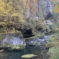 Edmundova a Divoká soutěska u Hřenska