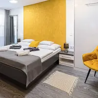 Prízemná izba s terasou (21 m²)