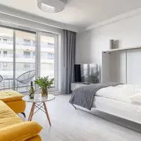 Studio Deluxe s bočním výhledem na jezero (32 m²)