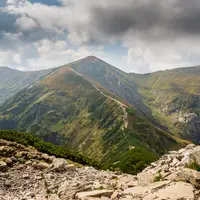 Horský masiv Giewont