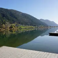 Ledovcové jezero Weissensee