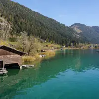 Ledovcové jezero Weissensee