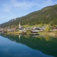 Ledovcové jezero Weissensee