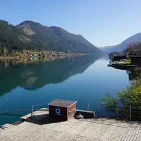 Ledovcové jezero Weissensee