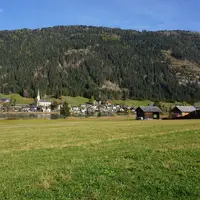 Ledovcové jezero Weissensee