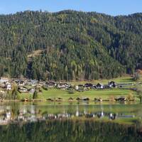 Ledovcové jezero Weissensee