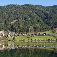 Ledovcové jezero Weissensee