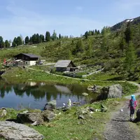 Zábavní park Heidi Alm a jezero Falkertsee