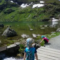 Zábavní park Heidi Alm a jezero Falkertsee