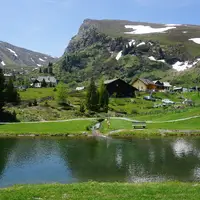 Zábavní park Heidi Alm a jezero Falkertsee