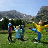 Zábavní park Heidi Alm a jezero Falkertsee