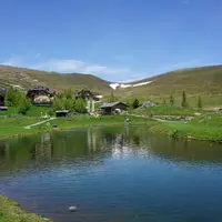 Zábavní park Heidi Alm a jezero Falkertsee