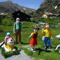 Zábavní park Heidi Alm a jezero Falkertsee