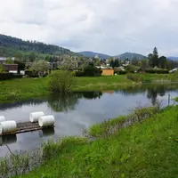 Stezka kolem vody ve Vrbně pod Pradědem