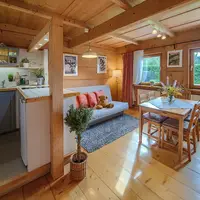 Apartmán Sasanka s výhledem do zahrady (40 m²)