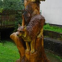 Ráj dřevěných soch Ostravice