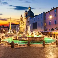 Piazza Navona s fontánami