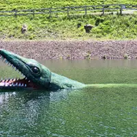 Steinplatte a zážitkový park Triassic Park