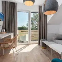 Čtyřlůžkový pokoj s 1 ložnicí (33–35 m²)