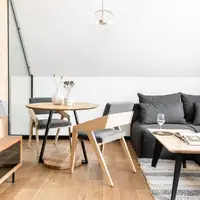 Apartmán s 1 ložnicí a balkonem (36 m²)
