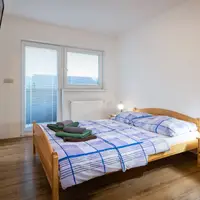 Apartmán se dvěma balkony