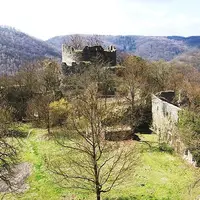 Nový Hrádek - zřícenina hradu v Podyjí