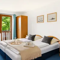 Deluxe Double Rejvíz 1 (balkon, výhled na hory)