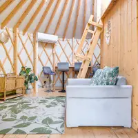 Jurta Bali s kúpacou kaďou (25 m²)