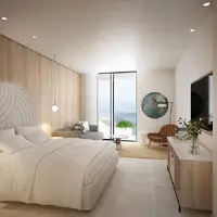 Dvoulůžkový pokoj Superior s výhledem na moře (26 m²)