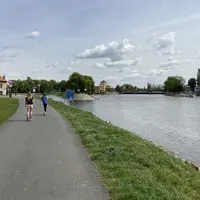 In-line a cyklostezka Nymburk-Poděbrady