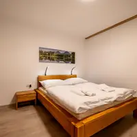 Apartmán s terasou a výhľadom na wellness