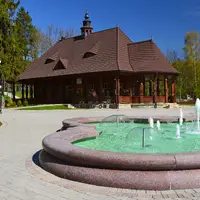 Kúpeľný park Wysowa Zdrój