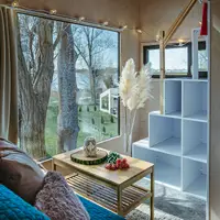 Malý domček na drevených koloch (10 m²)