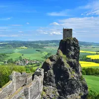 Na kole Českým rájem - přes hrad Kost a Trosky