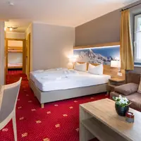 Rodinný pokoj Alpenhof s balkónem (16 m²)