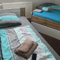 Studio s tromi lôžkami a prístelkou