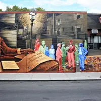 Open mural gallery