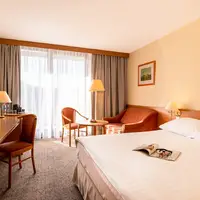 Dvojlôžková izba s manželskou posteľou na 1. poschodí (24 m²)