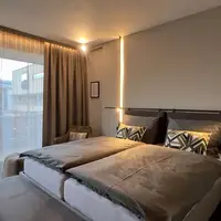 Izba Peak House M s výhľadom do záhrady (26 m²)