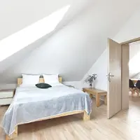 Apartmán Deluxe v podkroví s balkonem (60 m²)