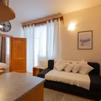 Apartmán u potoka s terasou