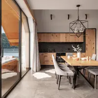 Apartmán Modern s terasou a saunou (160 m²)