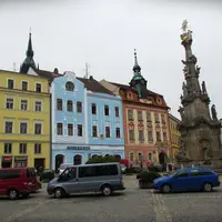 Náměstí Míru v Jindřichově Hradci